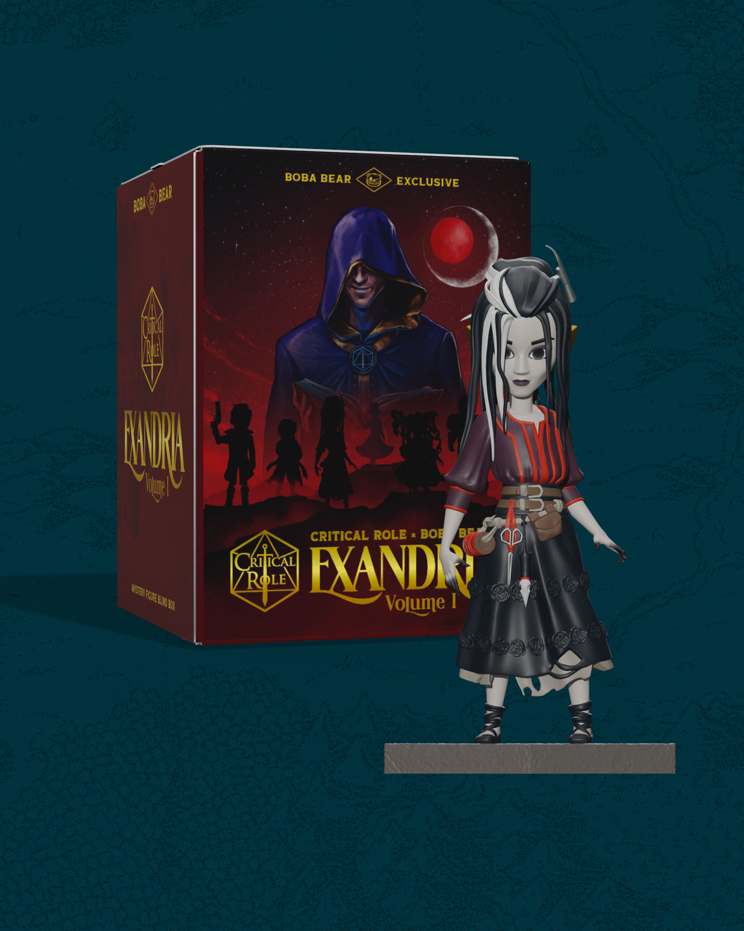 Critical Role x Boba Bear Blind Box | Exandria: Volume 1
