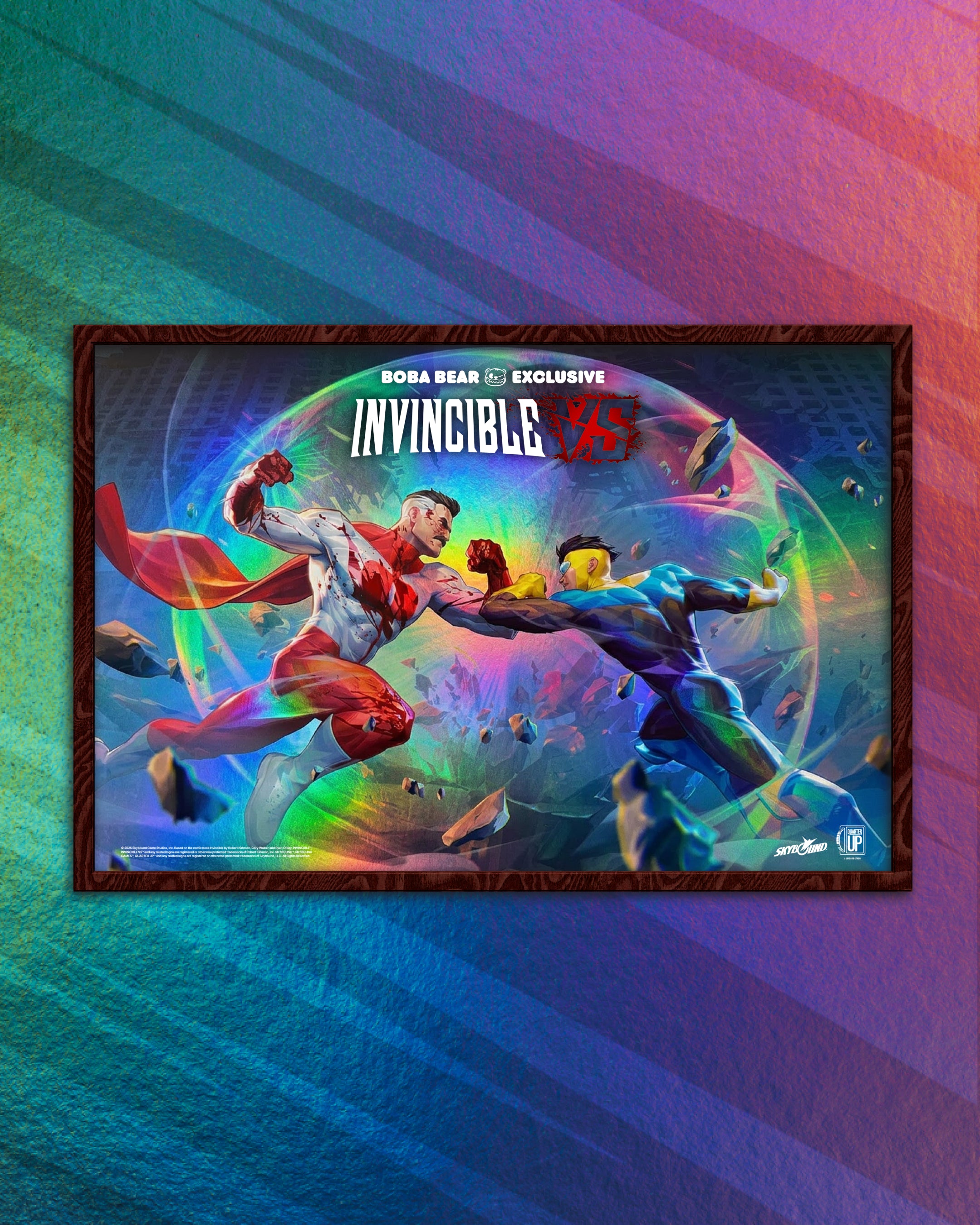 Invincible VS Holographic Posters