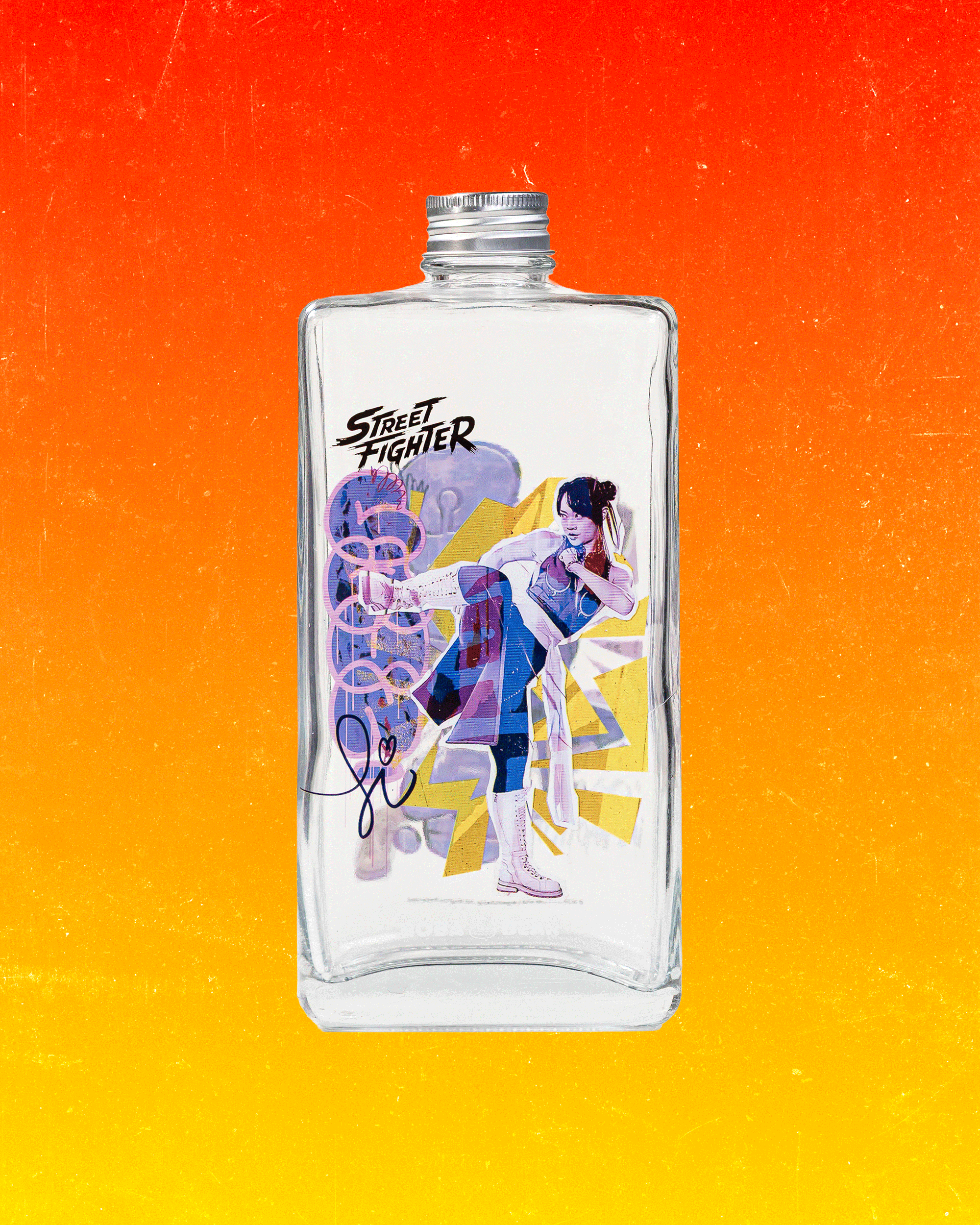 Street Fighter Flask