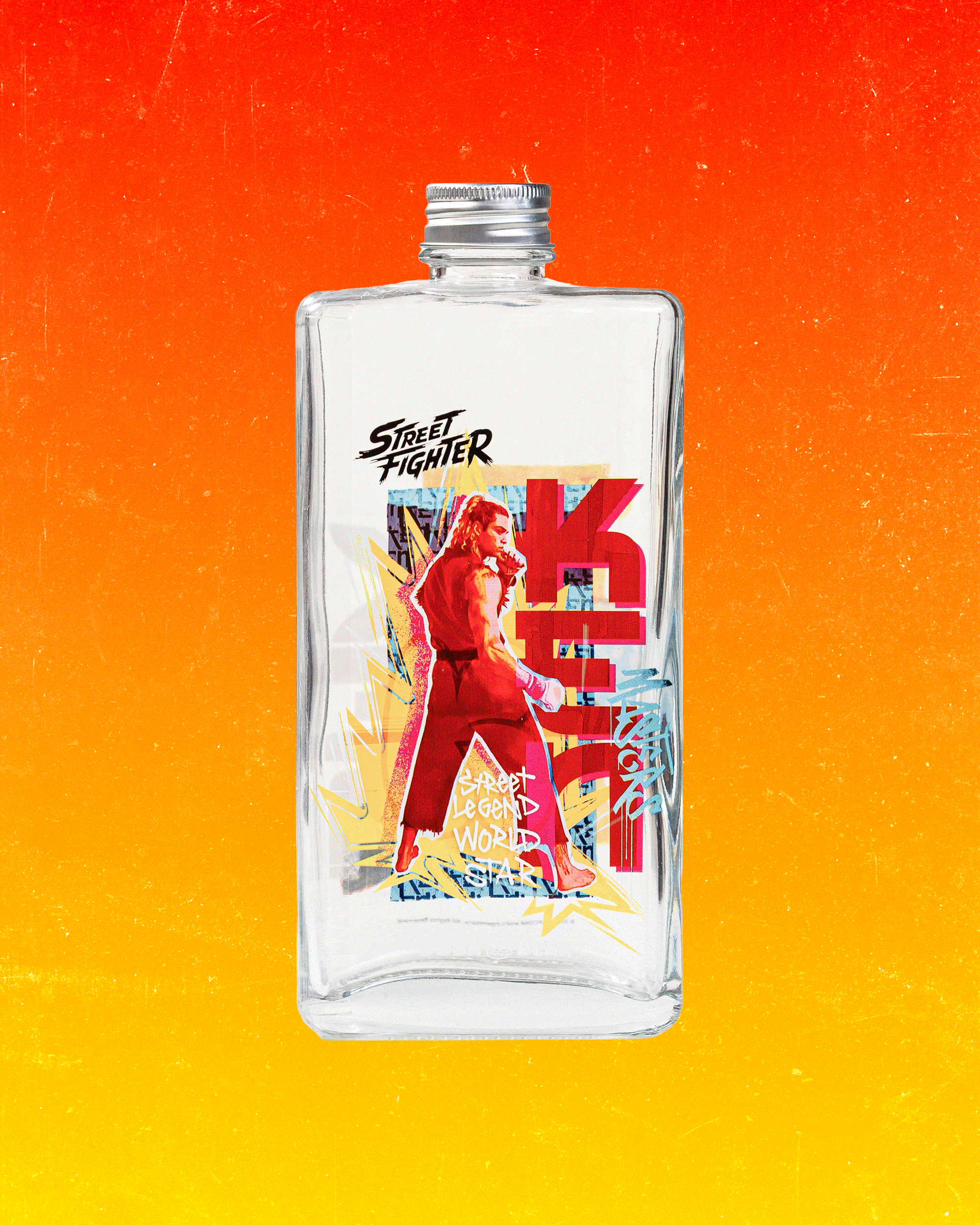 Street Fighter Flask