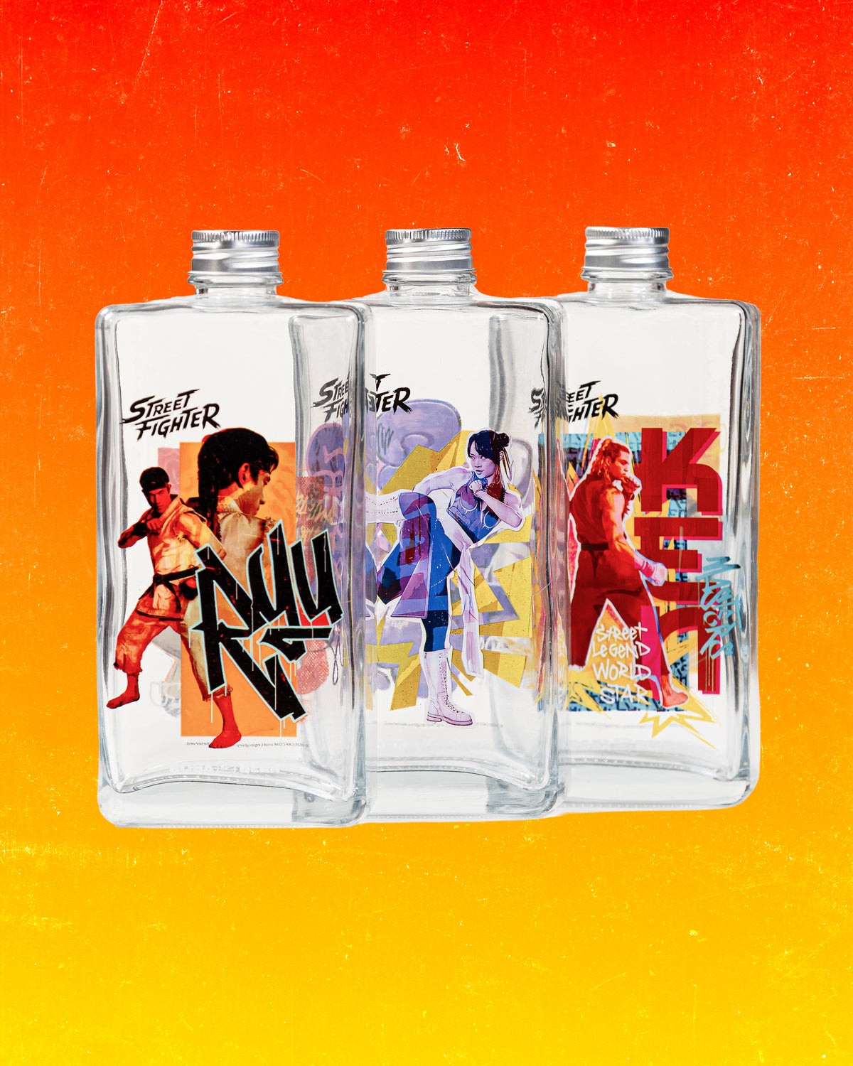 Street Fighter Flask