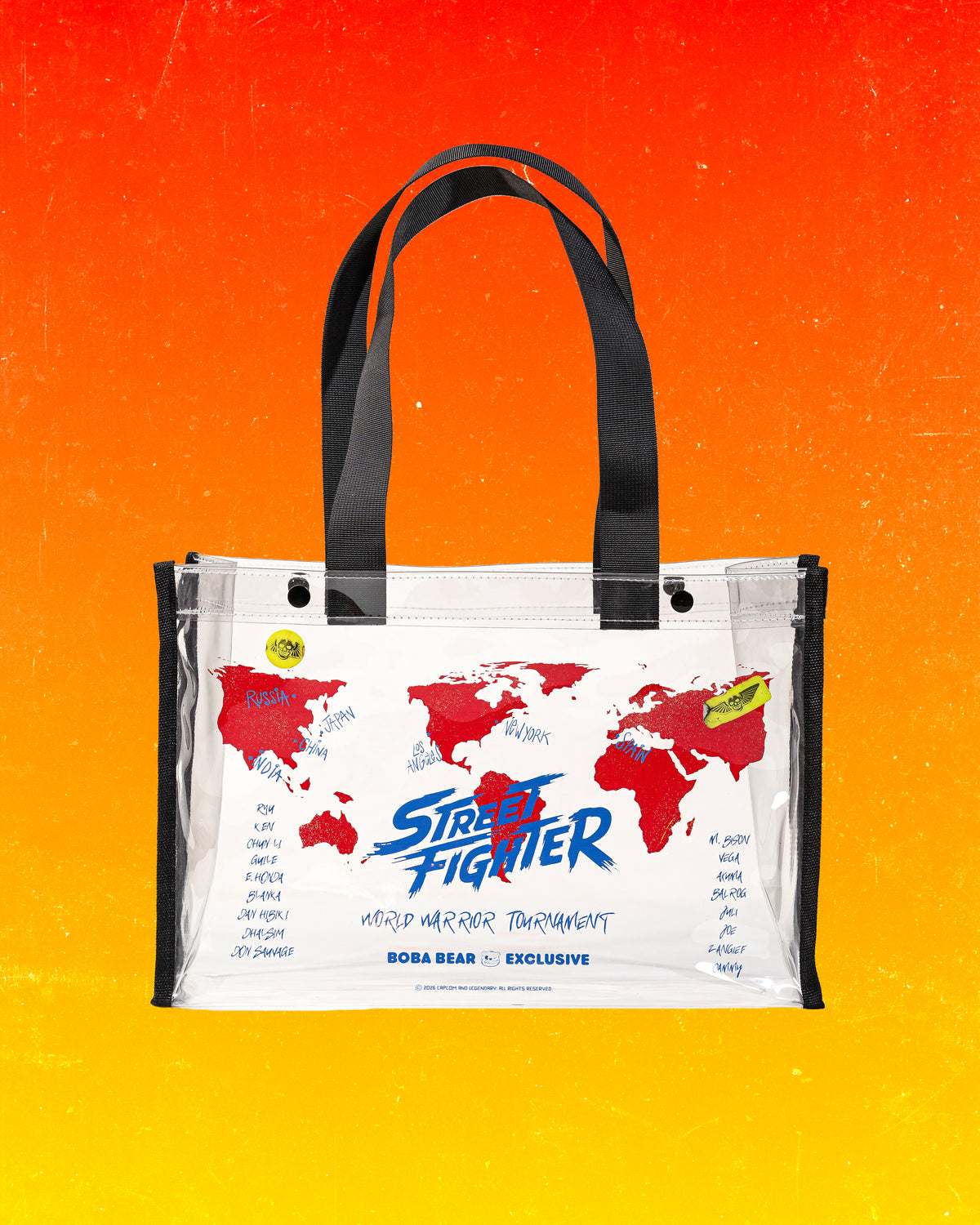 Street Fighter Tote Bag